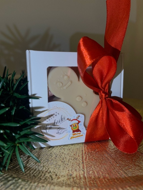 Ciastek zapakowany na prezent