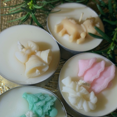 Tealighty/ podgrzewacze w świątecznej wersji